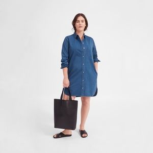Everlane Jean Shirt Dress 12